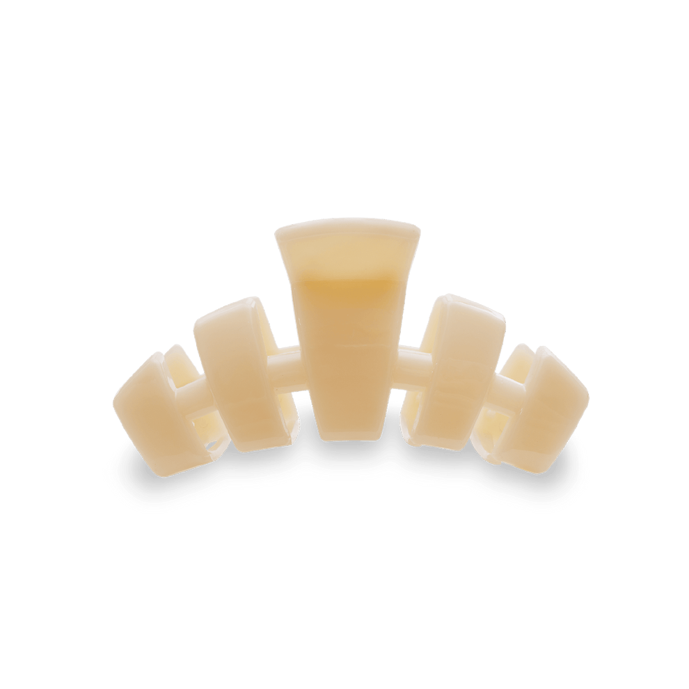 Classic Almond Beige Small Hair Clip - Small Hair Clip - TELETIES
