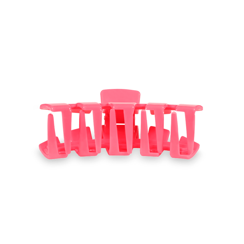 TELETIES - Classic Aruba Tiny Claw Hair Clip in Pink - Tiny - Image 3