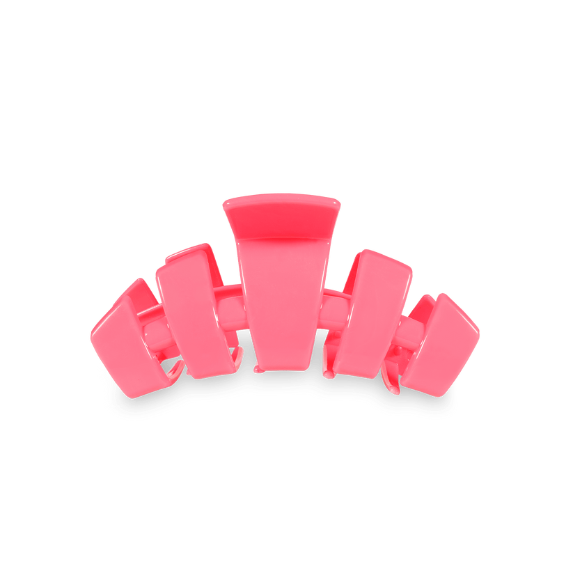 TELETIES - Classic Aruba Tiny Claw Hair Clip in Pink - Tiny - Image 1