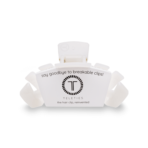 Classic Coconut White Small Claw Clip