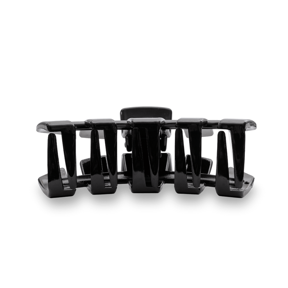 Classic Jet Black Small Hair Clip - Small Hair Clip - TELETIES
