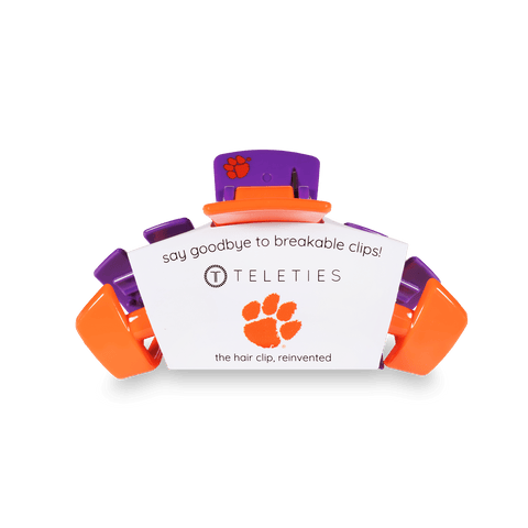 Clemson University Medium Claw Clip