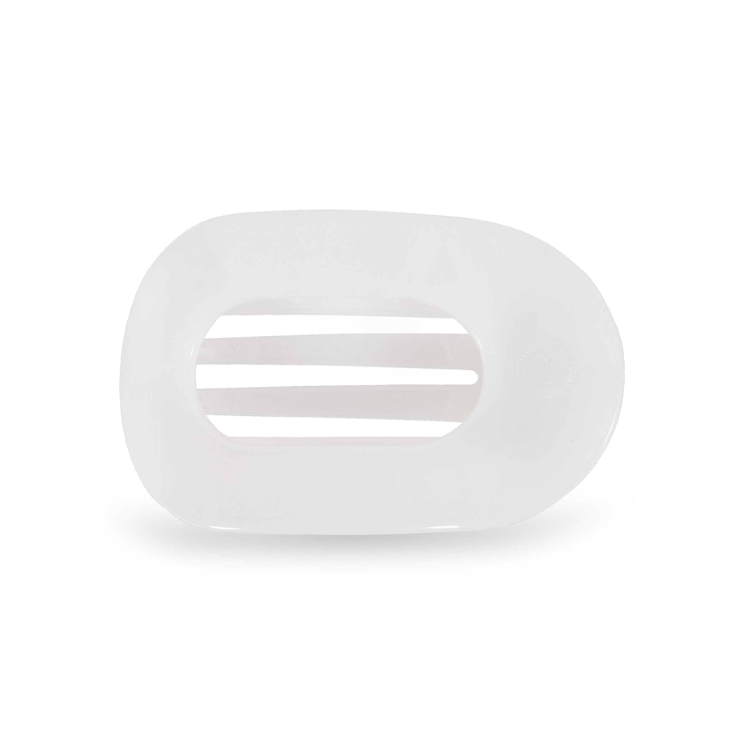Coconut Flat Round Hair Clip