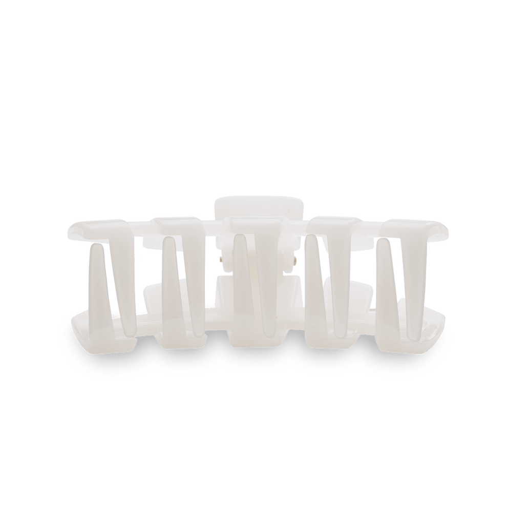 Coconut White Medium Hair Clip - Medium Hair Clip - TELETIES
