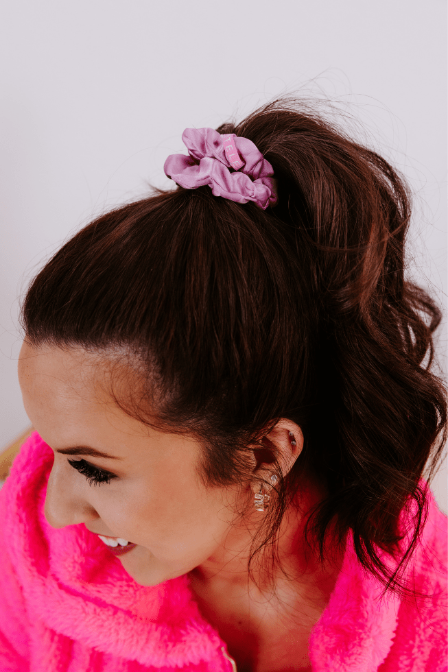 I Pink I Love You - Large Scrunchie - TELETIES
