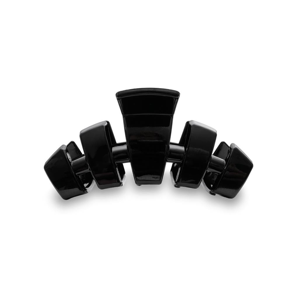 Jet Black Medium Hair Clip - Medium Hair Clip - TELETIES
