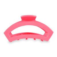 Open Aruba Large Claw Hair Clip in Pink - Large