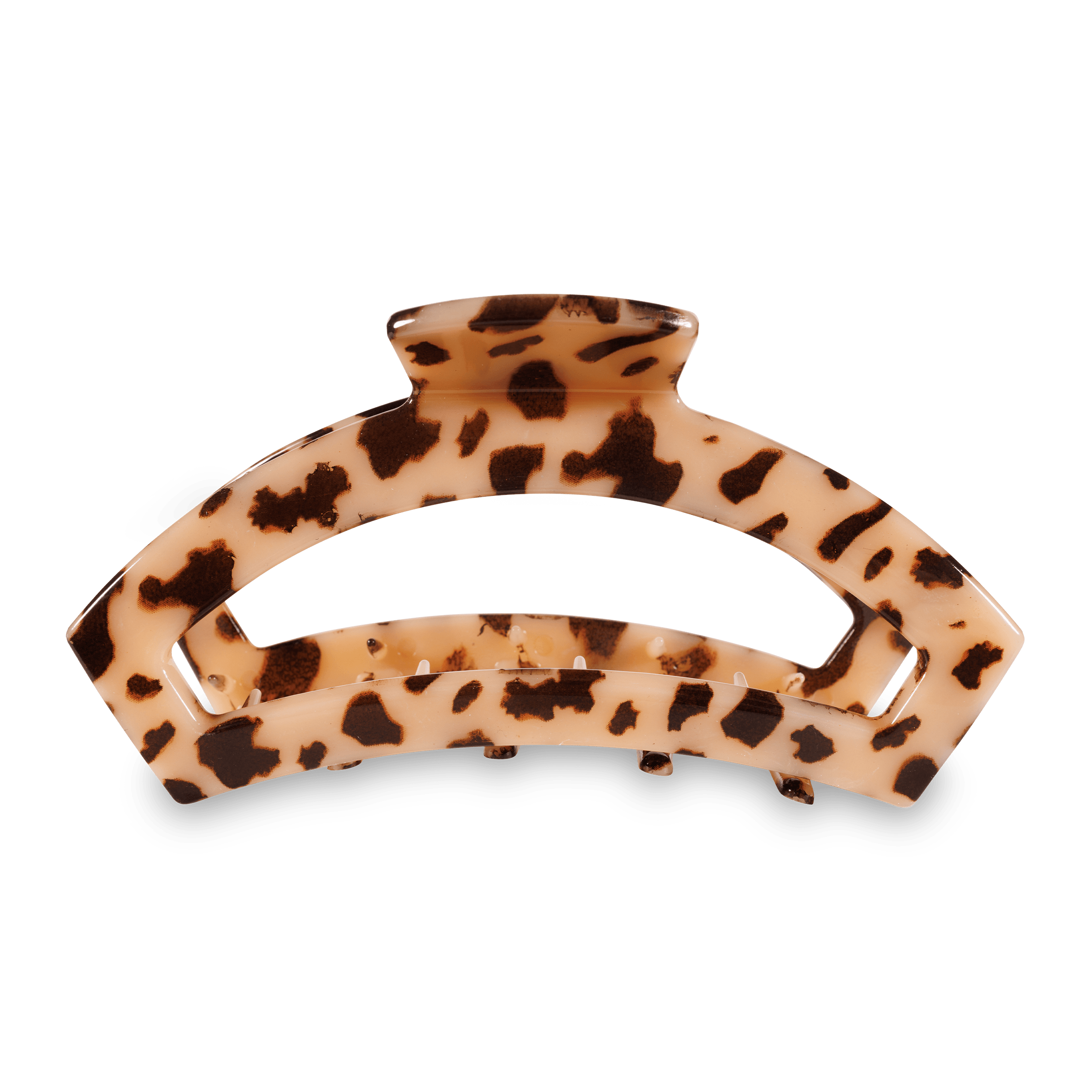 Open Blonde Tortoise Hair Clip