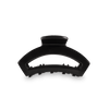 TELETIES - Open Jet Black Tiny Claw Hair Clip in Black - Tiny - Image - 1