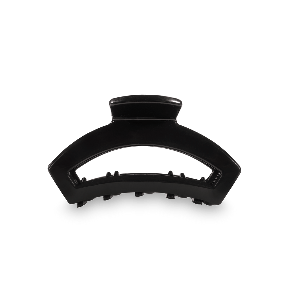 Open Jet Black Tiny Hair Clip - Tiny Hair Clip - TELETIES
