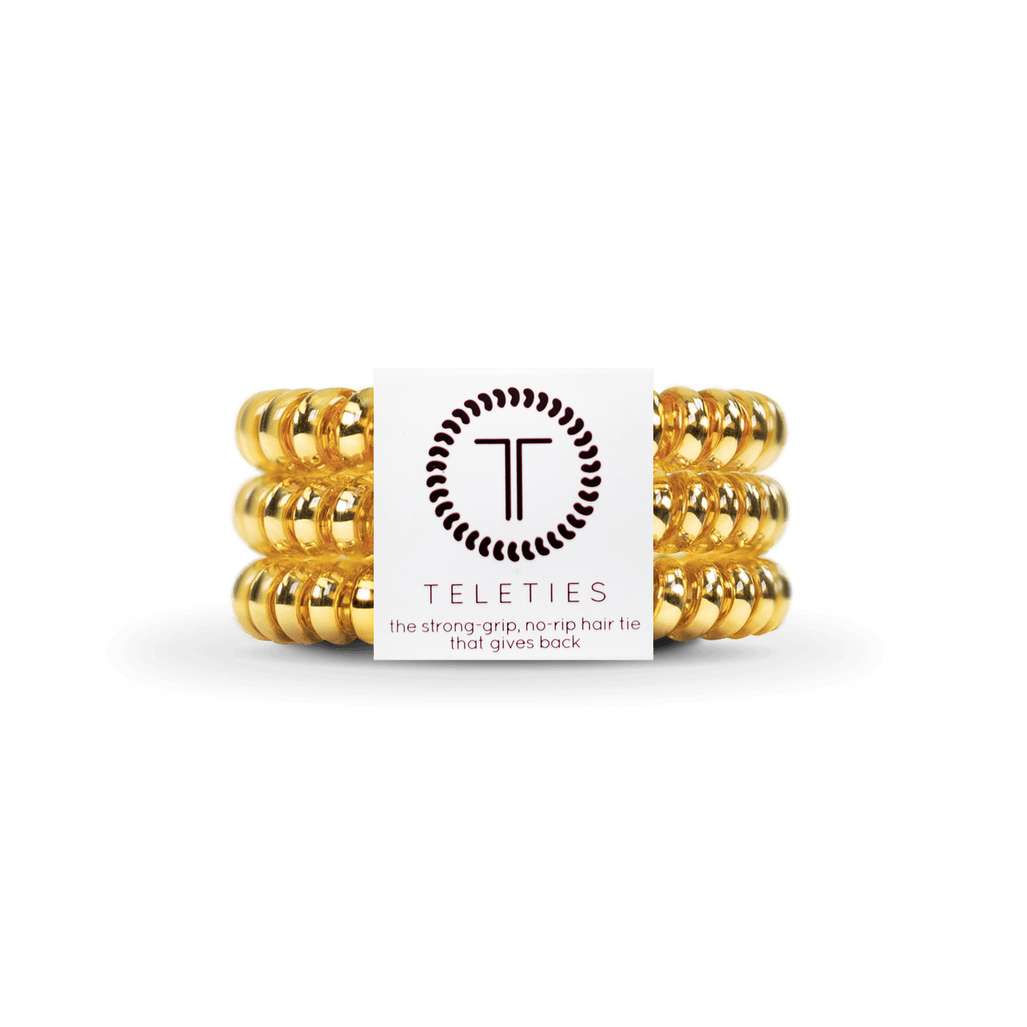 TELETIES - Sunset Gold Small Hair TIes in Yellow - Small