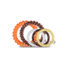 TELETIES - Sweet Haul Mixed Hair Ties in Orange Black White Yellow - Image - 2