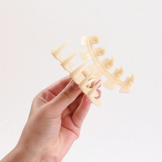Tortoise Large Hair Clip - Large Hair Clip - TELETIES
