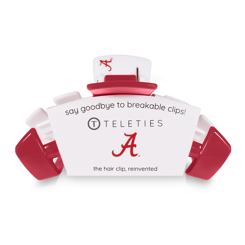 University of Alabama Large Hair Clip - Large Hair Clip - TELETIES
