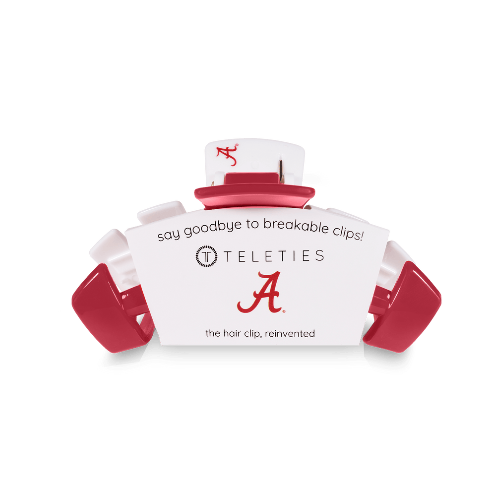 University of Alabama Medium Hair Clip - Medium Hair Clip - TELETIES

