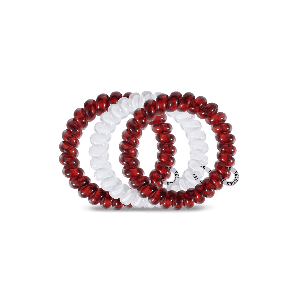 University of Arkansas Large Hair Ties - Hair Ties - TELETIES
