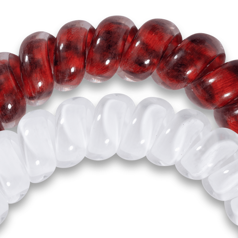 University of Arkansas Large Hair Ties - Hair Ties - TELETIES
