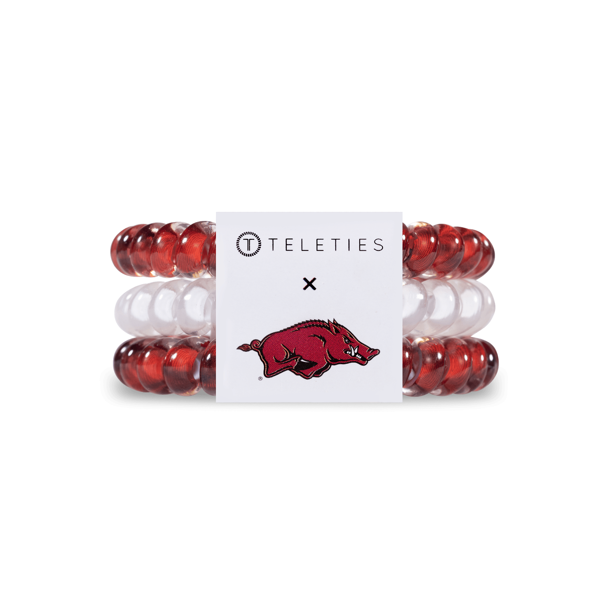 University Arkansas Hair Ties