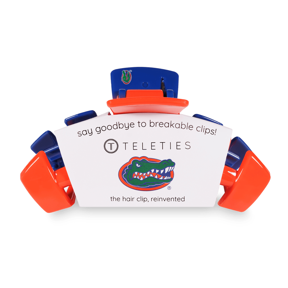 University of Florida Large Hair Clip - Large Hair Clip - TELETIES
