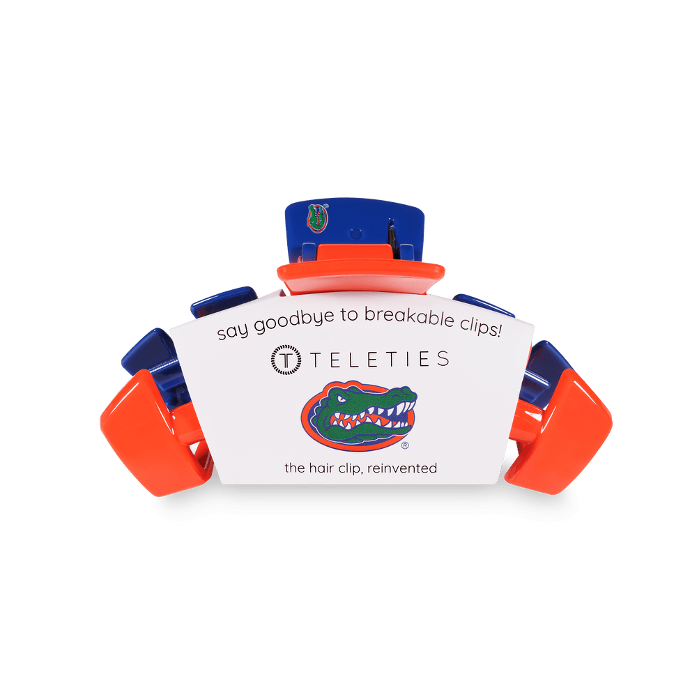 University of Florida Medium Hair Clip - Medium Hair Clip - TELETIES
