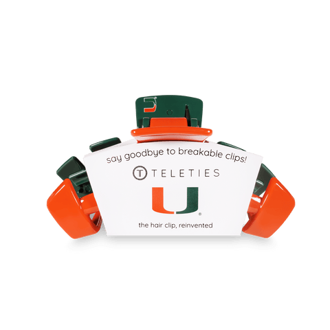 University of Miami Medium Claw Clip
