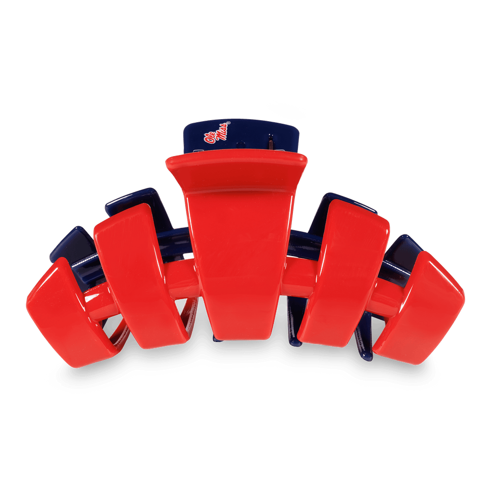 University of Mississippi Large Hair Clip - Large Hair Clip - TELETIES
