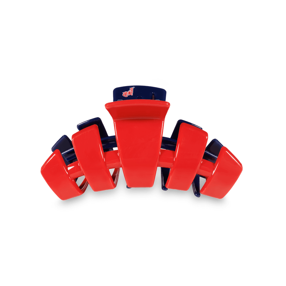 University of Mississippi Medium Hair Clip - Medium Hair Clip - TELETIES

