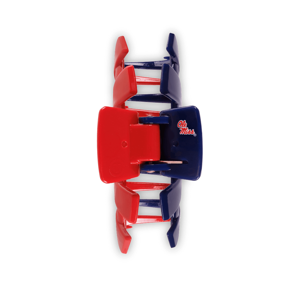 University of Mississippi Medium Hair Clip - Medium Hair Clip - TELETIES
