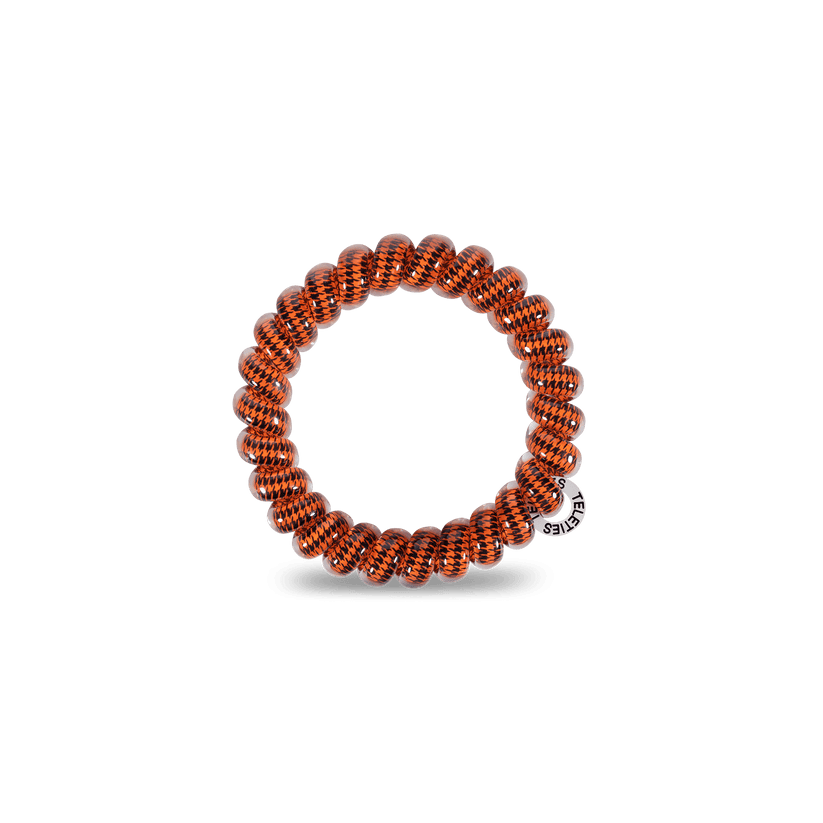 TELETIES - Wicked Large Hair Ties in Black Orange - Large - Image 4