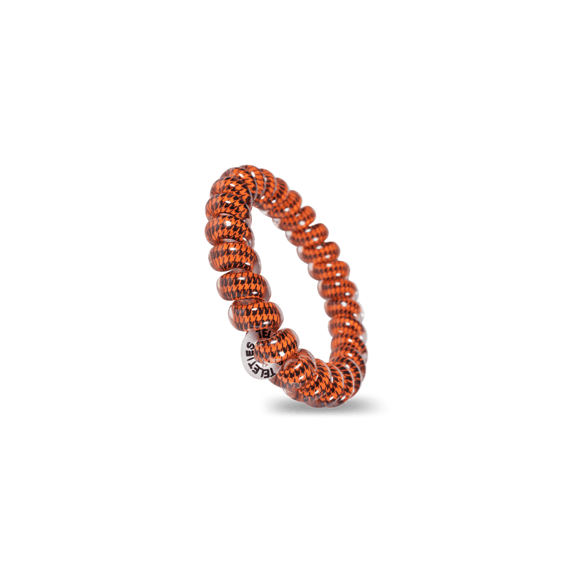 TELETIES - Wicked Large Hair Ties in Black Orange - Large - Image 3